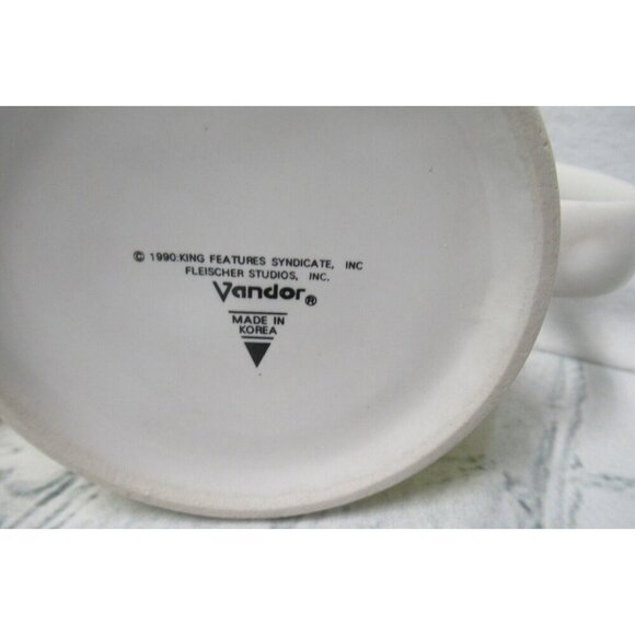 1990 Vandor Betty Boop Coffee Tea Mug "Betty in the bubble bath" New In Box - Picture 3 of 3